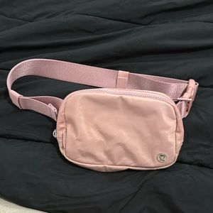 EUC Lululemon Blush Pink Belt Bag